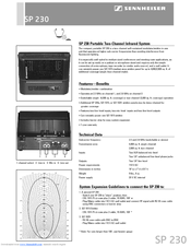 SENNHEISER Dishwasher Product Sheet