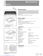 SENNHEISER SZI 30 Product Sheet