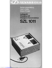 Sennheiser SZL 1011 Manual