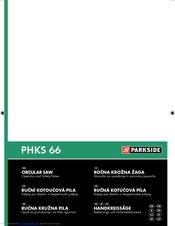 PARKSIDE PHKS 66 Operation And Safety Notes