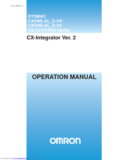OMRON CX-Integrator 2 Operation Manual