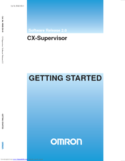 OMRON CX-SUPERVISIOR - GETTING STARTED V2.0 Getting Started Manual