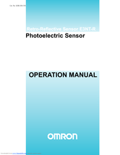 OMRON E3NT-R Operation Manual