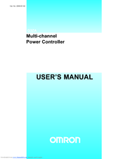 OMRON G3ZA User Manual