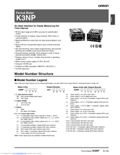 OMRON K3NP-PB1C Manual