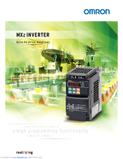 OMRON MX2 -  2 Datasheet