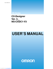 OMRON NS-CXDC1-V3 - REV 10-2010 User Manual