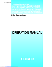OMRON NSJ CONTROLLERS - 03-2008 Operation Manual