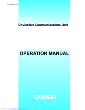 OMRON SMARTSLICE - 04-2008 Operation Manual