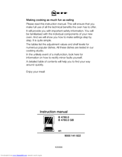 NEFF B4780N0 Instruction Manual