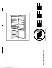 Neff K9625X6RK Operating Instructions Manual