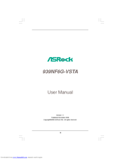 ASROCK 939NF6G-VSTA User Manual