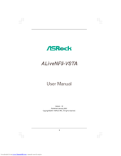 ASROCK ALIVENF5-VST User Manual