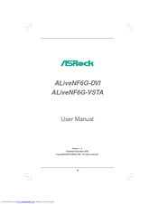 ASROCK ALIVENF6G-VSTA - V1.3 User Manual