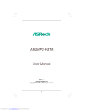 ASROCK AM2NF3-VSTA User Manual