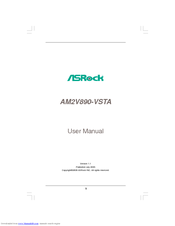 ASROCK AM2V890-VSTA - V1.1 User Manual