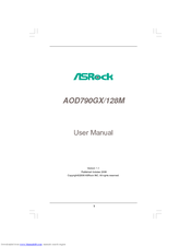 ASROCK AOD790GX 128M - V1.1 User Manual