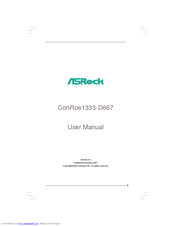 ASROCK CONROE1333-D667 - V3.0 User Manual