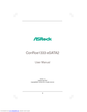 ASROCK CONROE1333-ESATA2 - V1.0 User Manual