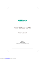 ASROCK CONROE1333-GLAN User Manual