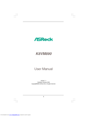 ASROCK K8VM890 User Manual