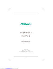ASROCK N73PC-GS - User Manual