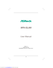 ASROCK NF6-GLAN User Manual