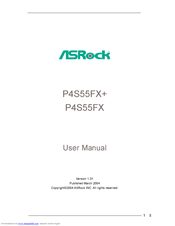 ASROCK P4S55FX+ User Manual