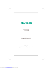 ASROCK P4VM8 User Manual