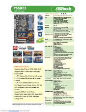 Asrock P55DE3 Manuals | ManualsLib