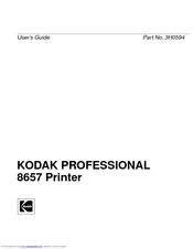 KODAK 8657 THERMAL PRINTER User Manual