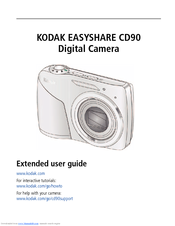 KODAK CD90 - EXTENDED GUIDE Extended User Manual