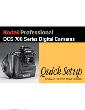 KODAK DCS 700 Series Quick Setup Manual