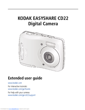KODAK EasyShare CD22 Extended User Manual