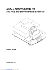 KODAK HR 500 User Manual