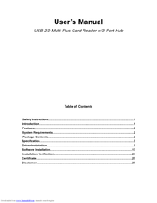 GENIUS CR-802UX COMBO User Manual