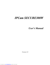 GENIUS IPCAM SECURE300W - V 1.0 User Manual