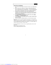 GENIUS MINI GAME PAD Manual