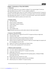 GENIUS TVGO DVB-T02 PRO Quick Installation Manual