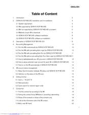 GENIUS VOIP MOUSE Introduction Manual