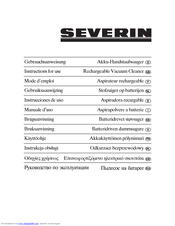 SEVERIN AH 7908 - Instructions For Use Manual