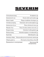 SEVERIN KP 1056 Instructions For Use Manual