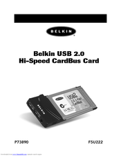 Belkin F5U222V User Manual