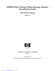 HP A6795A Installation Manual