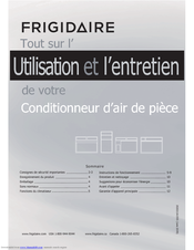 Frigidaire FRA064VU1 Utilisation Et L'entretien