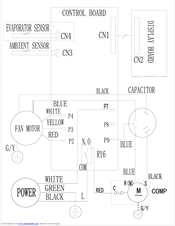 Frigidaire Home Comfort
FRA104BU1 Wiring Diagram