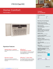 Frigidaire Home Comfort
FRA104BU1 Product Specifications