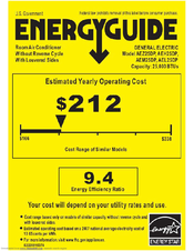 GE AEL25DP Energy Manual