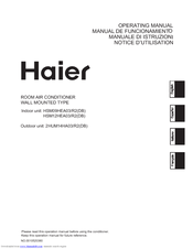Haier 2HUM14HA03 Operating Manual