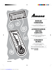 Amana ACE15KE Use And Care Manual